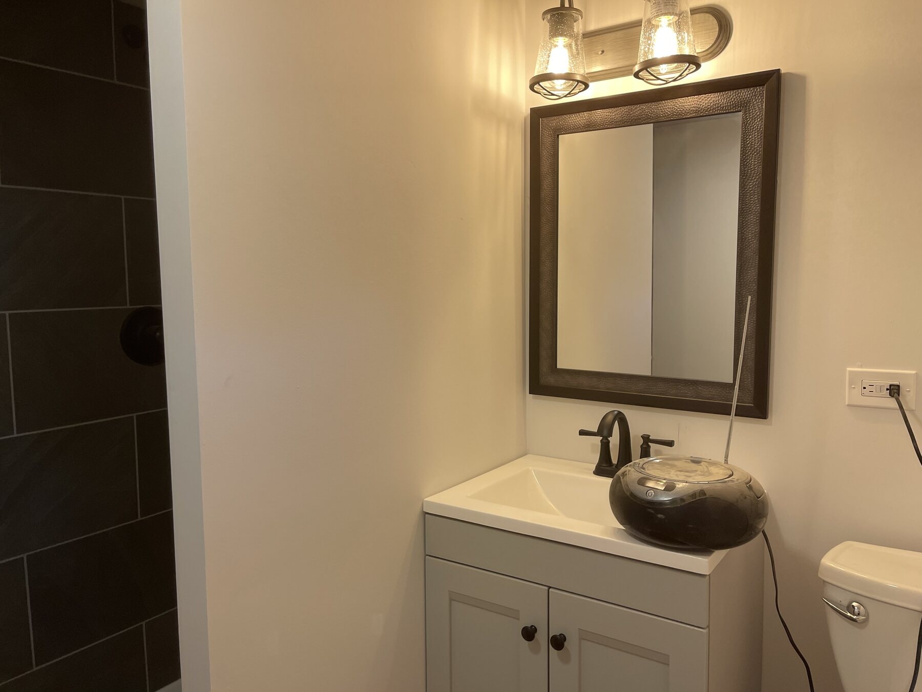 Finished bathroom after the whole-house refresh